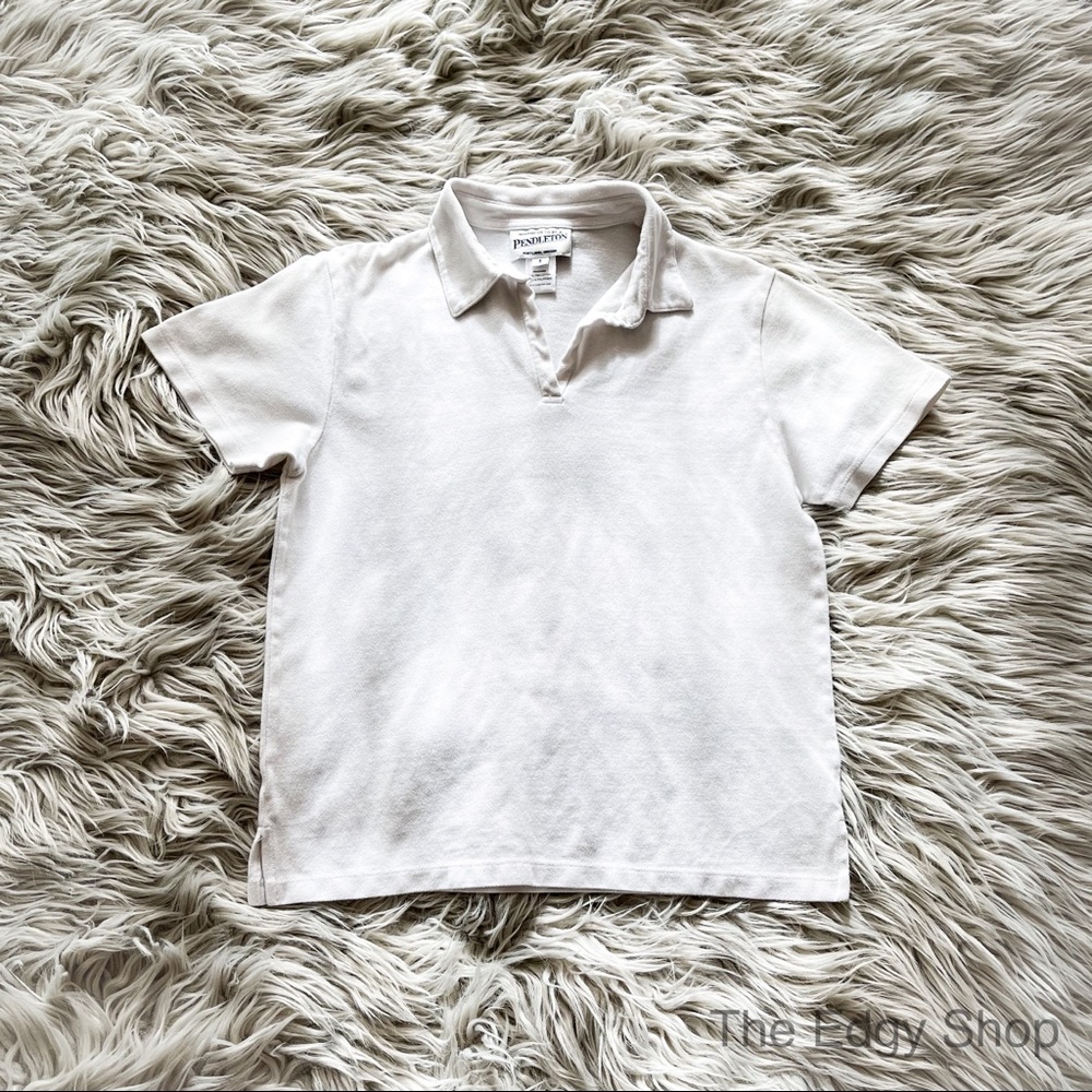 Pendleton | Vintage Cotton Polo Shirt Tee - Picture 1 of 5